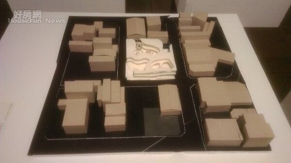 交大建築展 南寮圖書館 改建 設計 模型 (好房網news記者/王思云攝影)