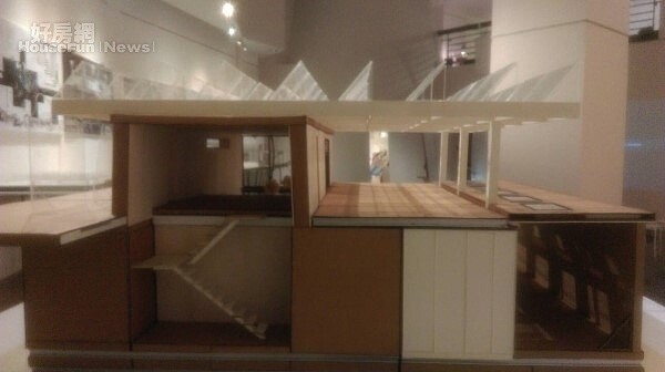 交大建築展 中東盃太陽能十項全能綠建築競賽 模型(好房網news記者/王思云攝影)