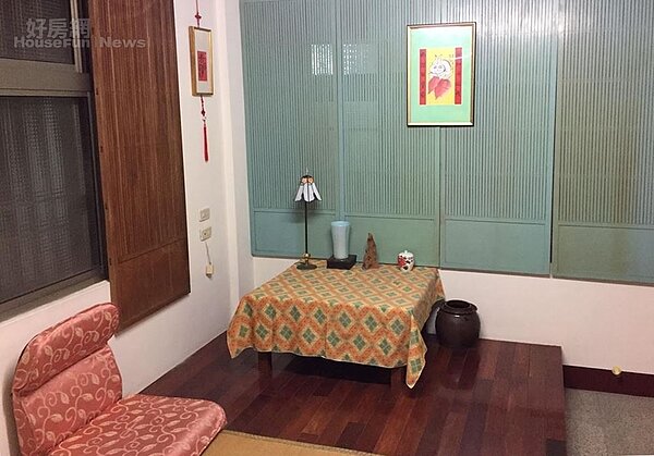 8. 舒適的客房設榻榻米,兼做泡茶室。