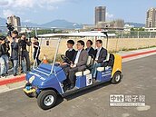士林科技園區　無人車測試場啟用