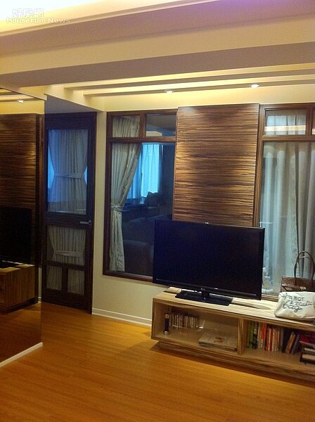 6. 目前自住的房子是由老公寓改造,裝潢佈置讓她非常滿意。