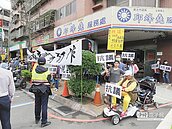 金城機廠動土　200地主抗議