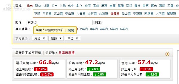 吳興街(永慶房仲網)