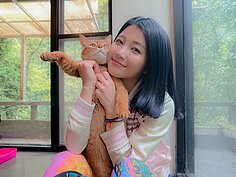 待字閨中的小Call，兩隻愛貓是現在生活的重心。