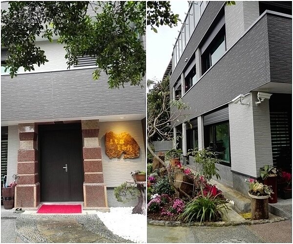 4. 「王南雄美術館」就位於住家對面。
5. 三層樓共150坪的房子,特別安裝了隔熱節能、防颱防盜的百葉窗。