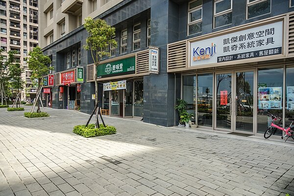 林口A7合宜宅生活機能正逐漸成熟。(好房網News記者張聖奕/攝影)