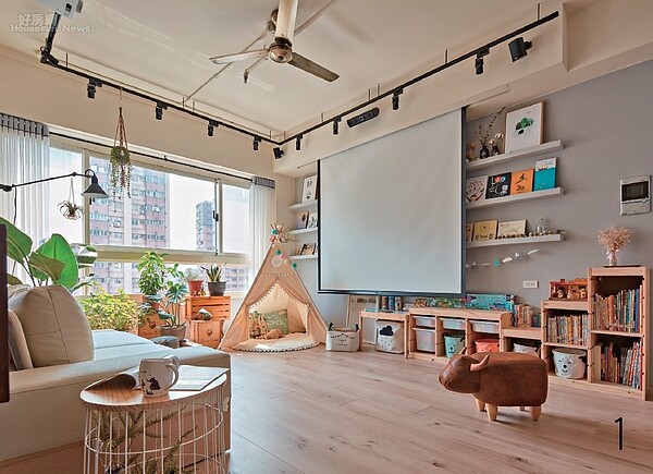 這個家人見人愛!31坪北歐風親子宅