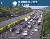 國道「紫爆」！清明連假5天首日　一早塞翻了