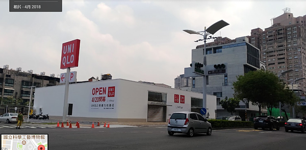 高雄首家UNIQLO路面店九如店(Google Map)