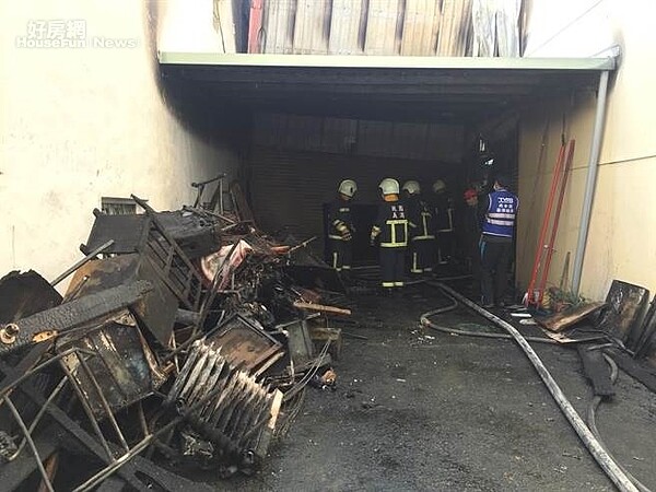 桃園市桃園區福山街清晨火警造成4死。圖／桃園市消防局提供