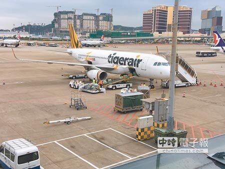 
台灣虎航空服員及旅客爆麻疹群聚感染，確診人數5人，虎航強調絕無故意派遣。（陳祐誠攝）
 