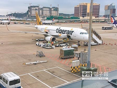 
台灣虎航空服員及旅客爆麻疹群聚感染，確診人數5人，虎航強調絕無故意派遣。（陳祐誠攝）
 