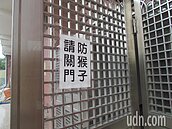 獼猴肆虐驚擾香客　南投受天宮貼公告「請關門防猴子」　　