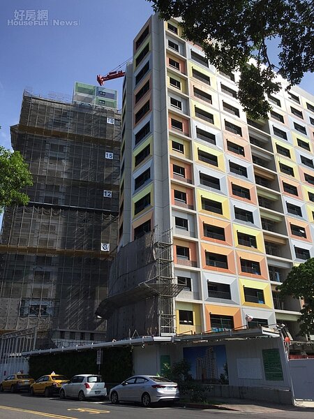 萬華青年公宅擁有絕佳河案及公園景觀。圖/黃靖惠攝