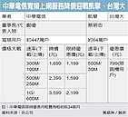 中華電高速上網　降價四成