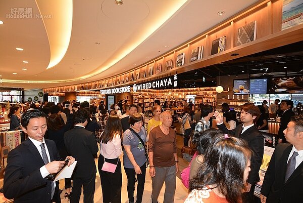 內湖蔦屋書店。(好房網News記者陳韋帆攝影)