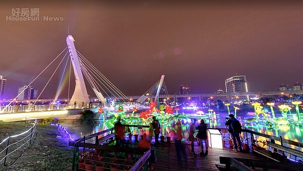 2016年台灣燈會曾在青塘園內舉辦。(截自GoogleMap)