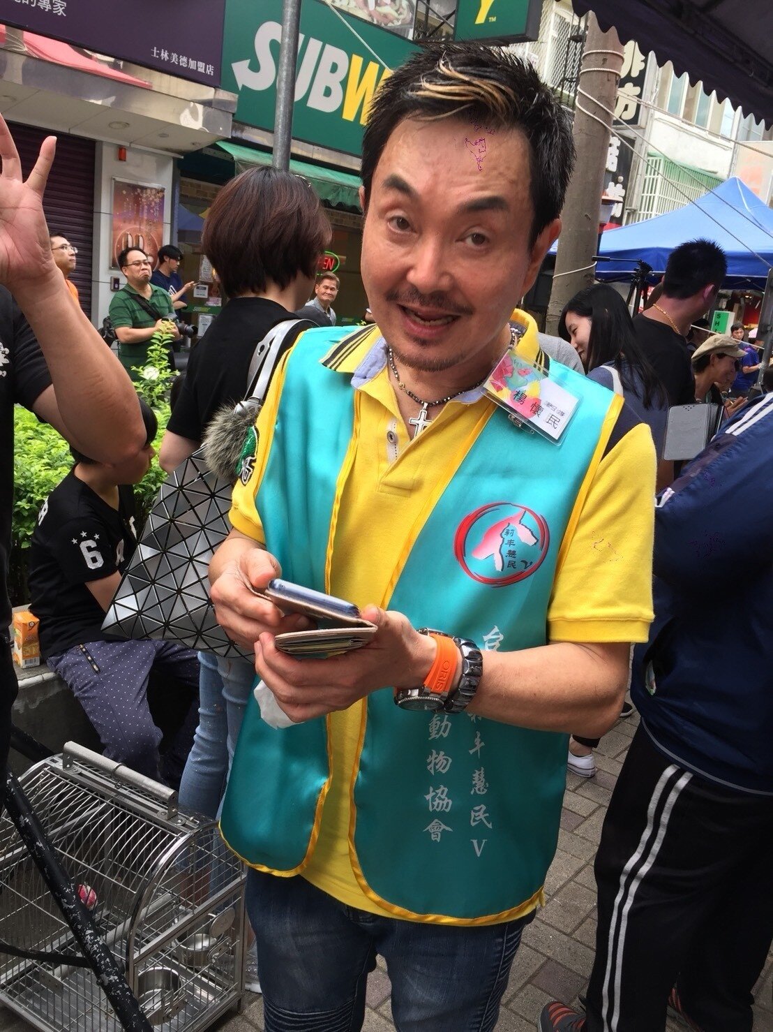 楊懷民提孫安佐出庭說的「想看動漫」真相。記者陳慧貞/攝影