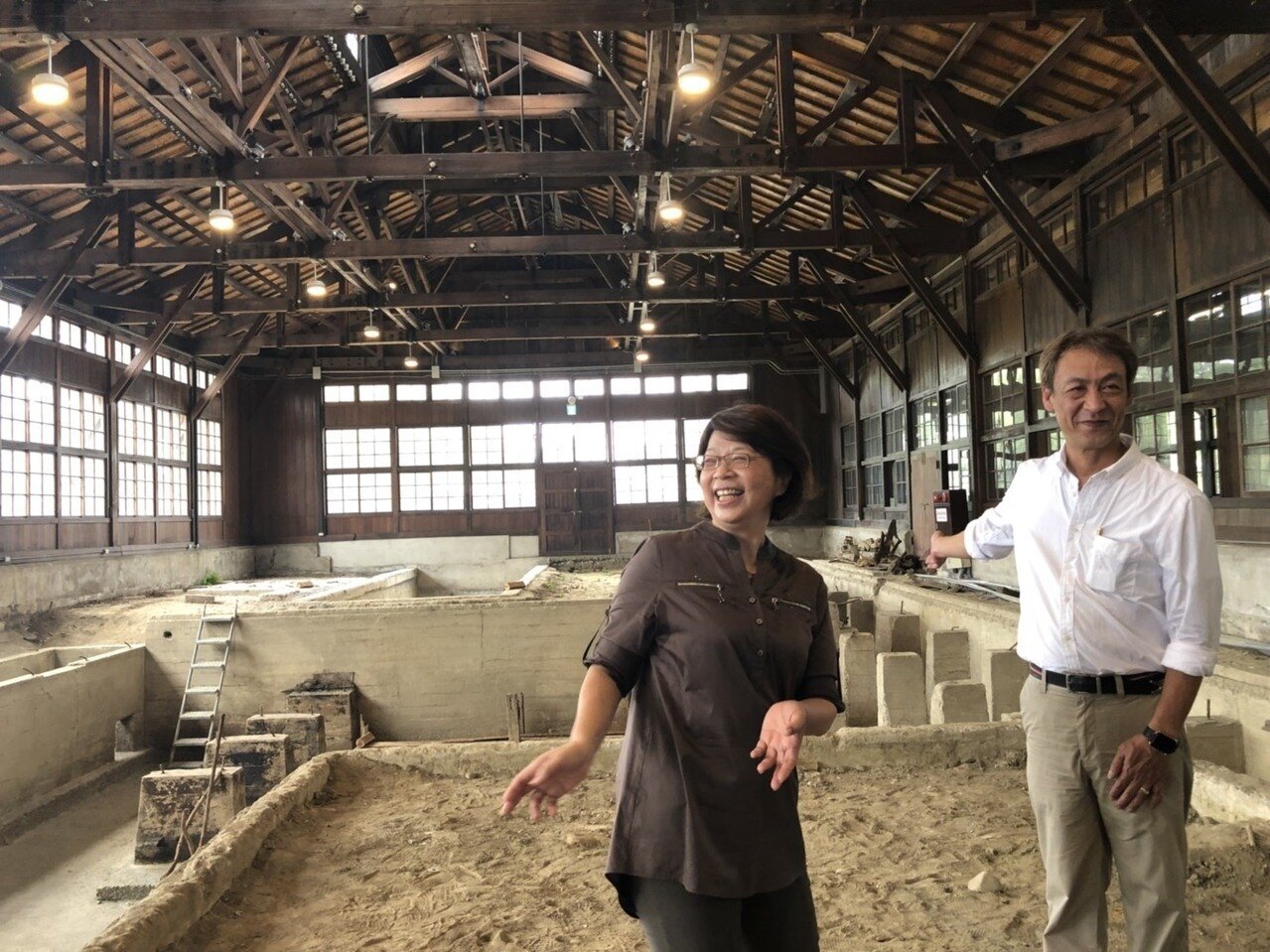 民國52年停止伐木,2年後「嘉義製材所」撤離,相隔半世紀後,因為一場再利用工程,讓埋藏超過50年的地下動力基座設備再現,嘉義林管處已完成調研,正規劃設計,預計明年可提供教育展示。記者王慧瑛/攝影