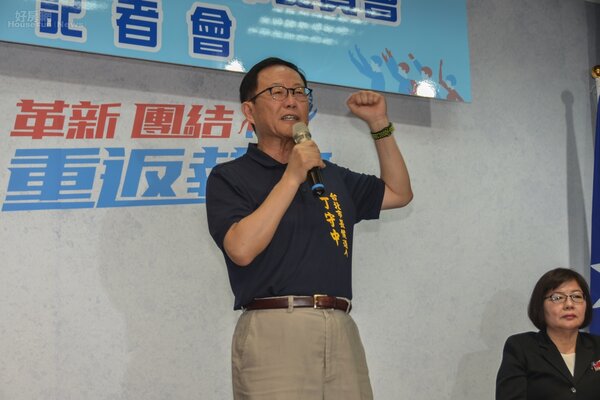 國民黨2018台北市長候選人由丁守中出線。（好房網News記者張聖奕／攝影）