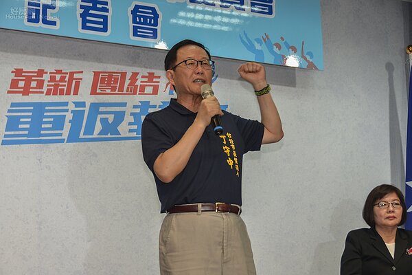 國民黨2018台北市長候選人由丁守中出線。(好房網News記者張聖奕/攝影)