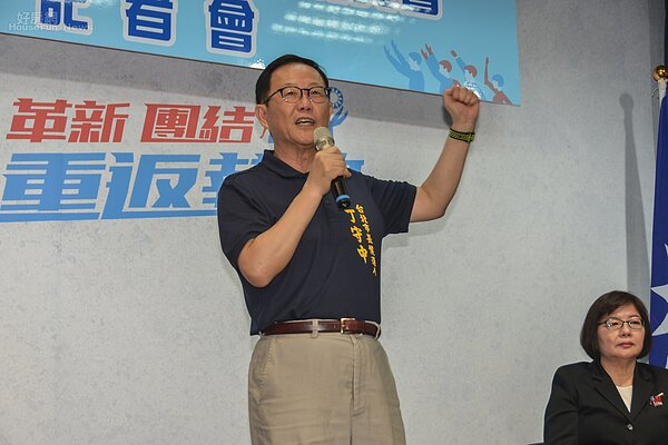 國民黨2018台北市長候選人由丁守中出線。(好房網News記者張聖奕/攝影)