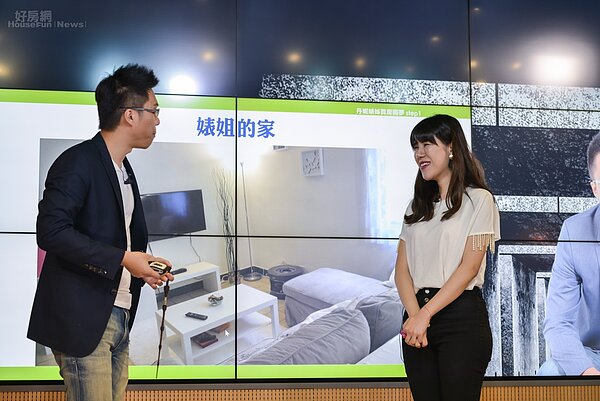 直播節目《sway說》來賓丹妮錶姐公開自家照片,分享夢想房屋(好房網News記者張聖奕/攝影)