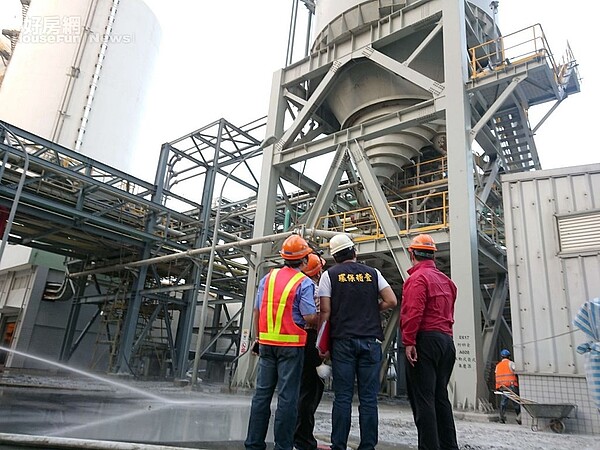 林口電廠。(新北市府環保局提供)