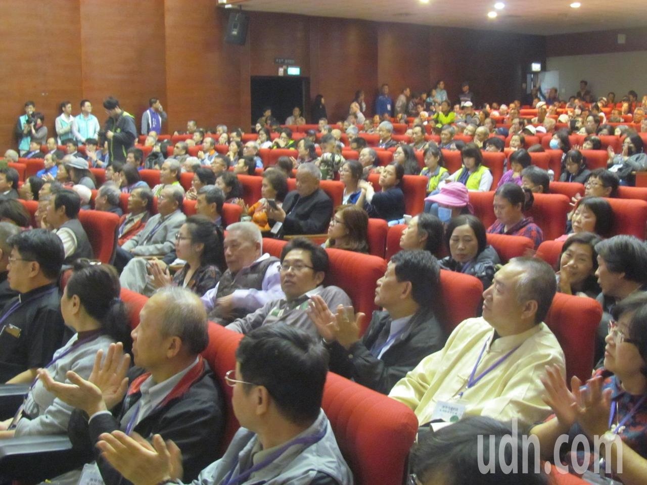 今天的「台灣好政」座談會，民眾出席踴躍。記者張家樂／攝影