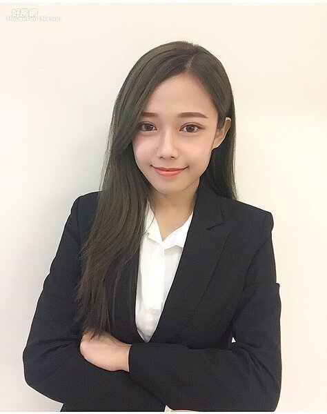 永慶地產美女潘佳琪。(潘佳琪提供)