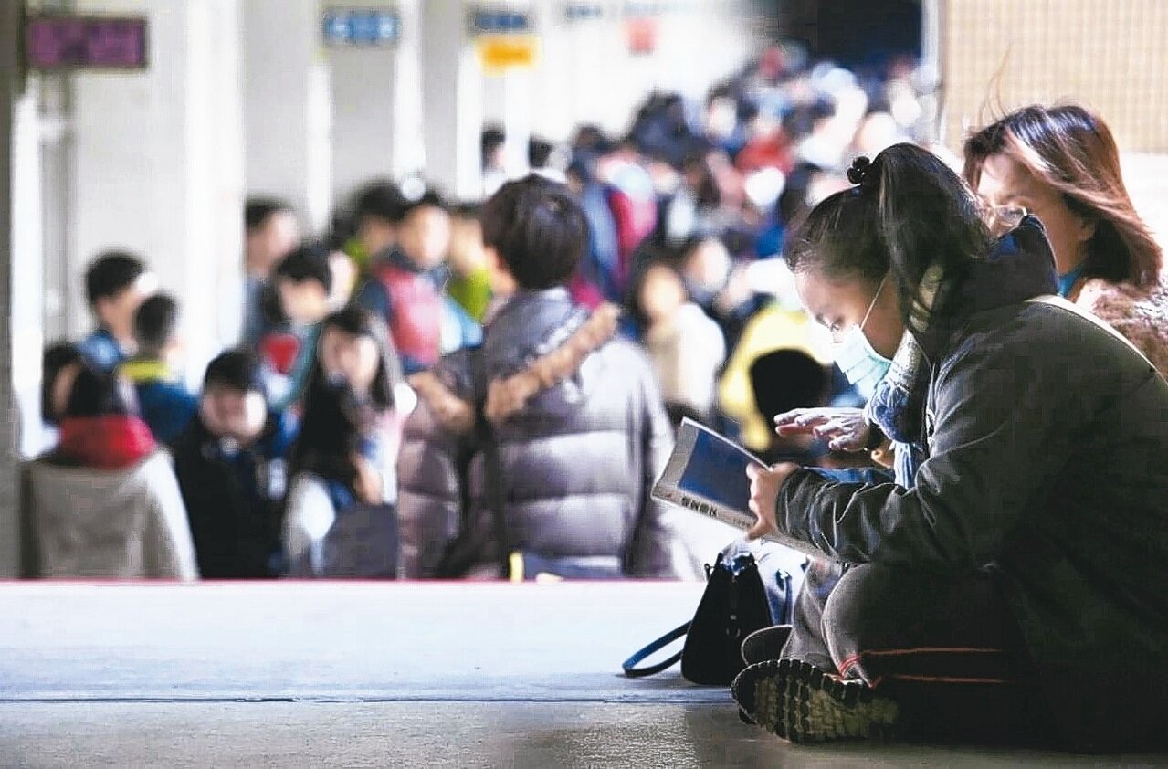 大學學測明天登場。 聯合報系資料照