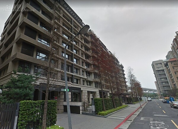 位於南港的華固奧之松環境清幽(翻攝google map)