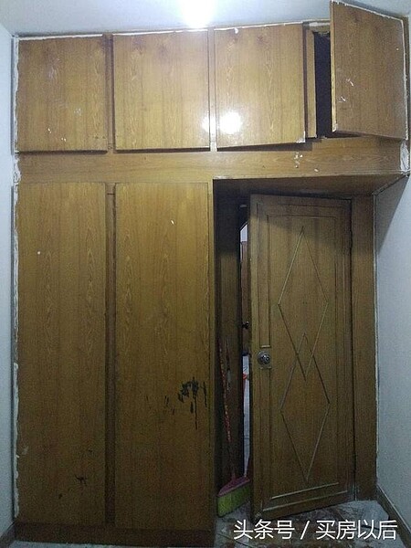 租屋處改造(翻攝自迷鹿兒Qblue微博)