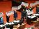 立院議場　藍委高舉反對核食開放標語
