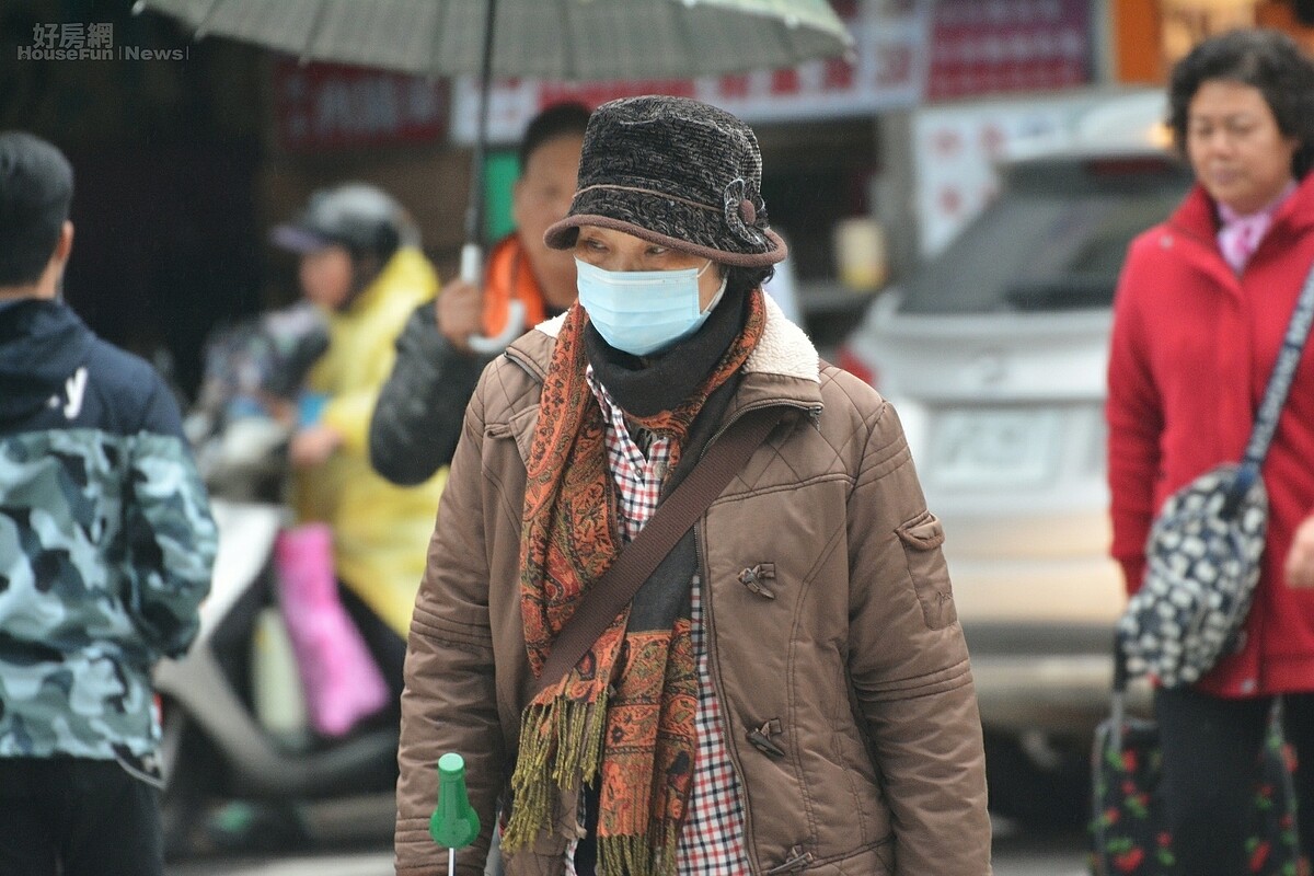 寒流來襲情境。(好房網News記者 陳韋帆/攝影)