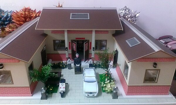 紙紮屋。（好房網News記者 陳韋帆/攝影）