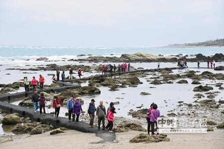 「富山漁業資源保育區」1日起對外收費試營運，未來希望達到總量管制。（莊哲權攝）