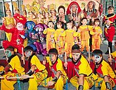 高雄燈會倒數　小龍提燈亮相