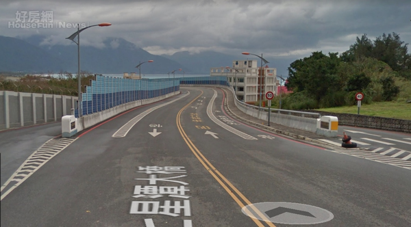 七星潭大橋。（截自GoogleMap）