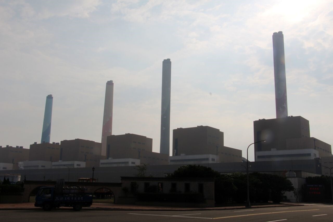 台電台中火力發電廠。記者趙容萱/攝影