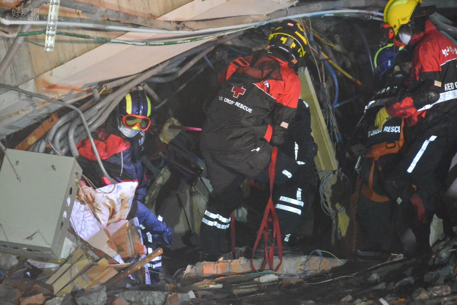 花蓮地震(好房網News記者張聖奕/攝影)