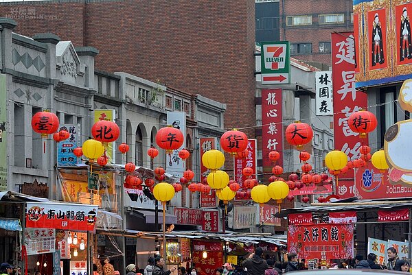 年貨大街。(好房網News記者　陳韋帆／攝影)
