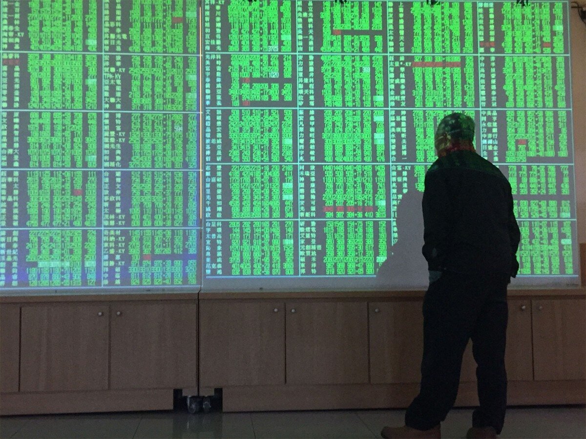 受美股重挫影響，台股開盤後已跌逾300點。 聯合報系資料照