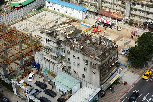 永春都更案釘子戶。(好房網News記者　陳韋帆／攝影)