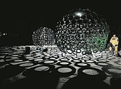 台灣燈會　上千廢輪胎「重新萌芽」