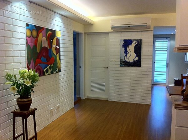 2.于台煙八年前購入法拍屋,老公寓重新打造後脫胎換骨。