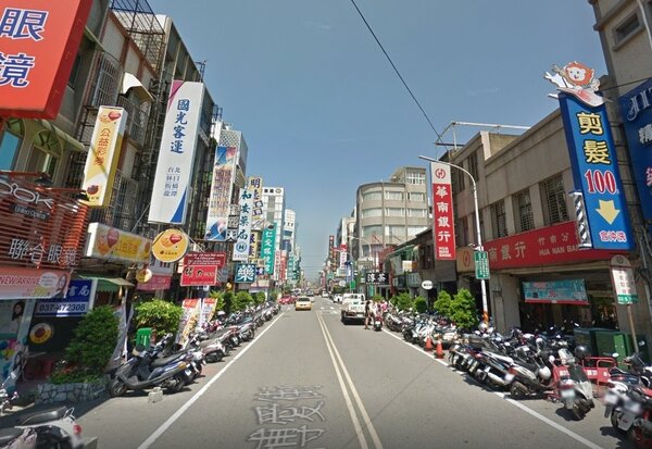 竹南火車站前博愛街（圖／翻攝自Google Map）