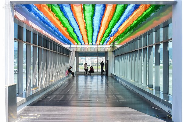 松山機場 觀景台 拍飛機 看飛機