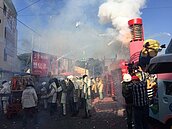 享譽國際　一年一度台南鹽水蜂炮登場