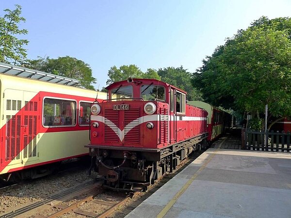阿里山林鐵今起試營運。圖/台鐵提供